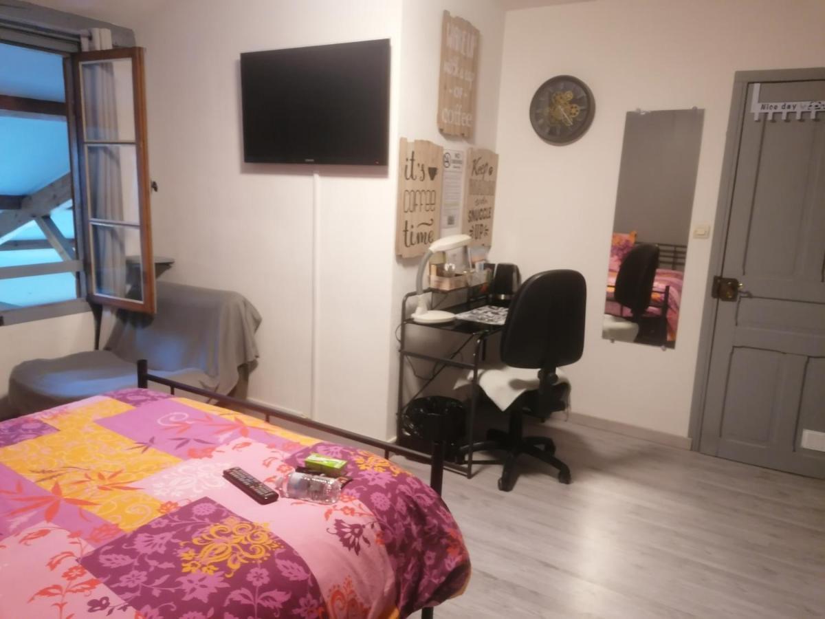 Chambre 23M2 Avec Jardin Wi-Fi Gratuit Saint-Gironsアパートメント エクステリア 写真